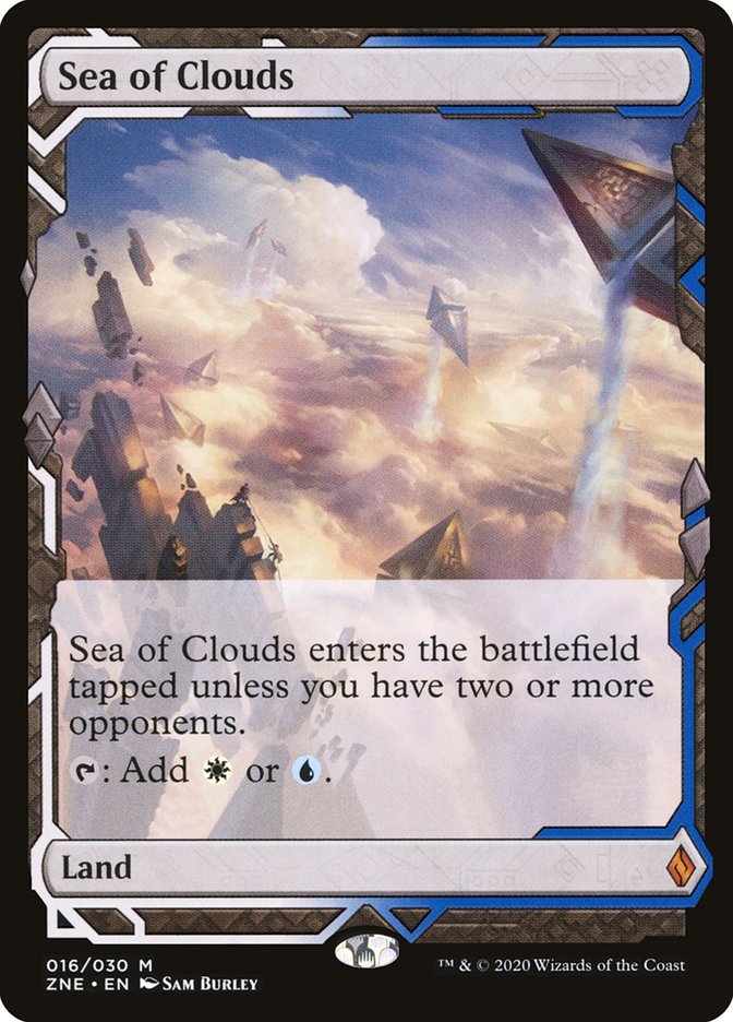 Sea of Clouds (Expeditions) [Zendikar Rising Expeditions] Foil