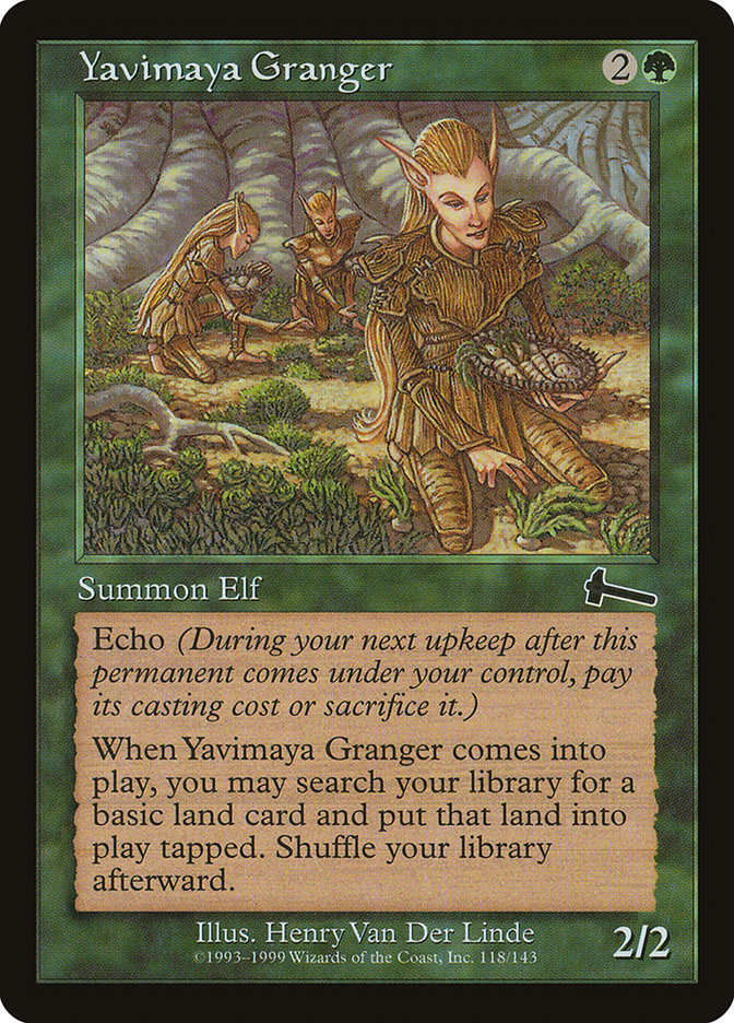 Yavimaya Granger [Urza's Legacy] Foil