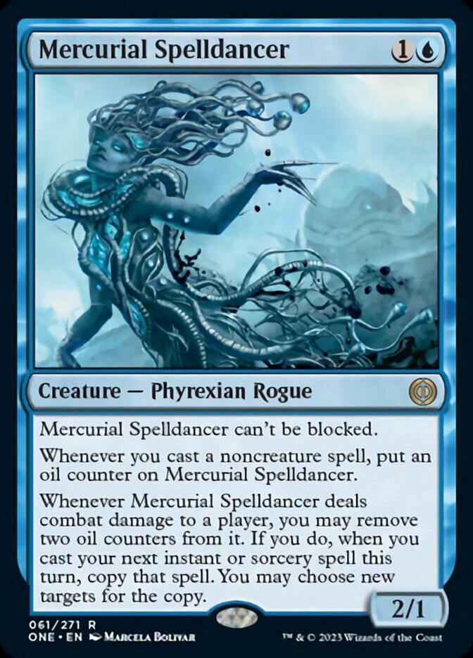 Mercurial Spelldancer [Phyrexia: All Will Be One] Foil