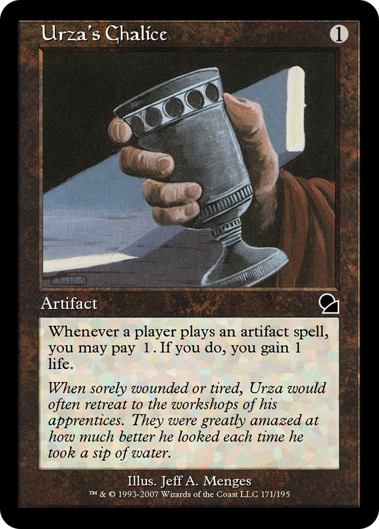 Urza's Chalice  [Masters Edition] Foil