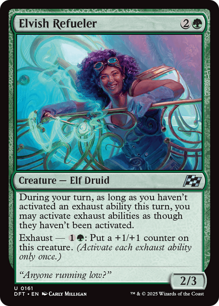 Elvish Refueler [Aetherdrift] Foil