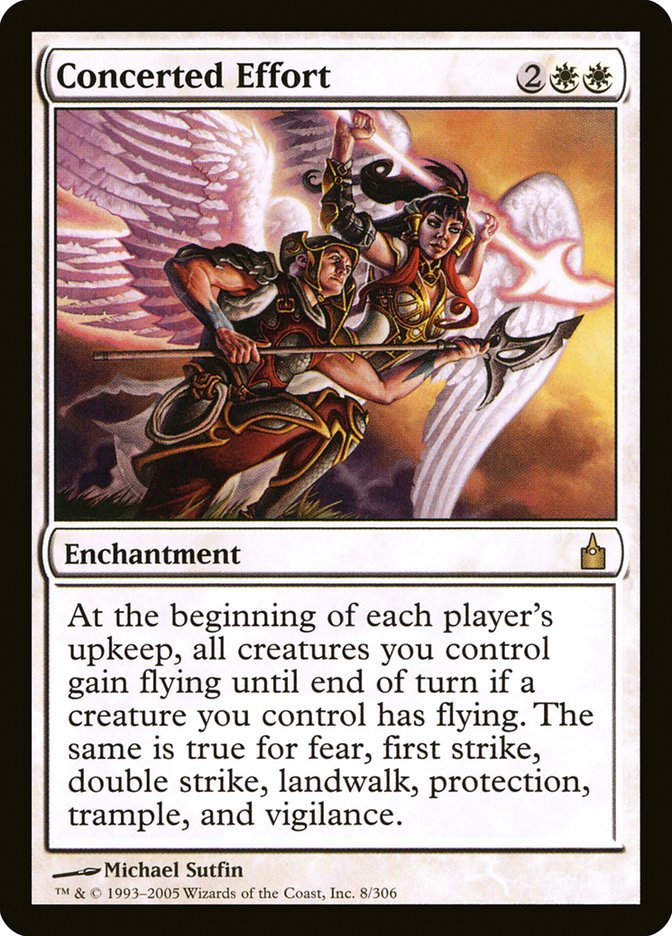 Concerted Effort [Ravnica: City of Guilds] Foil