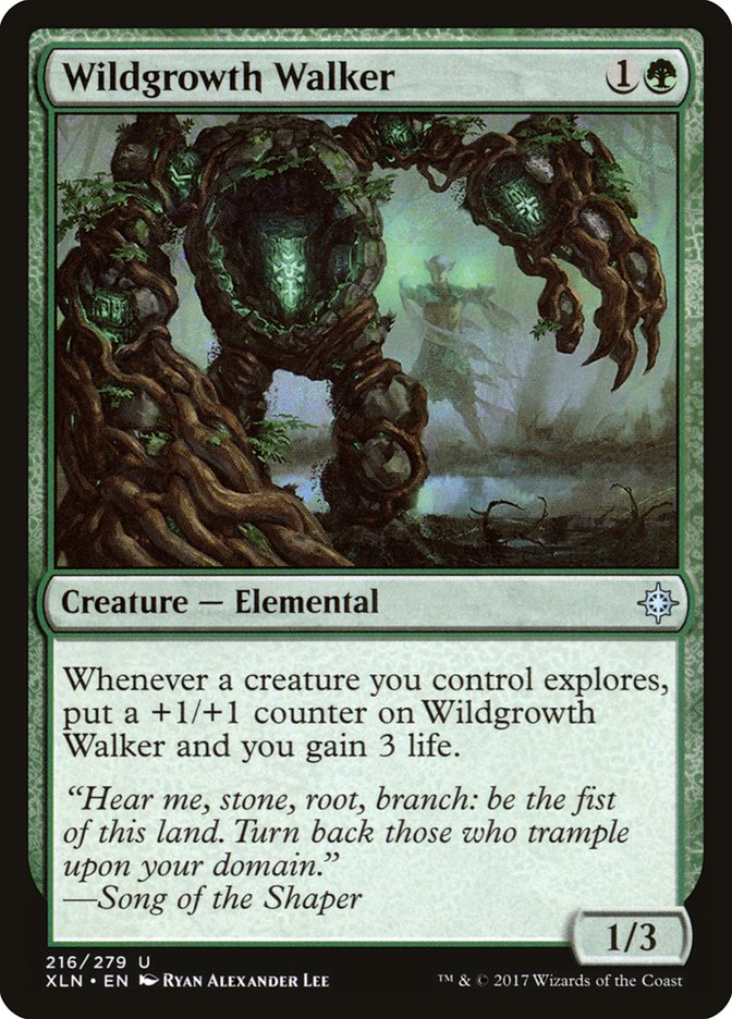 Wildgrowth Walker [Ixalan] Foil