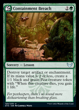 Containment Breach [Strixhaven: School of Mages] Foil