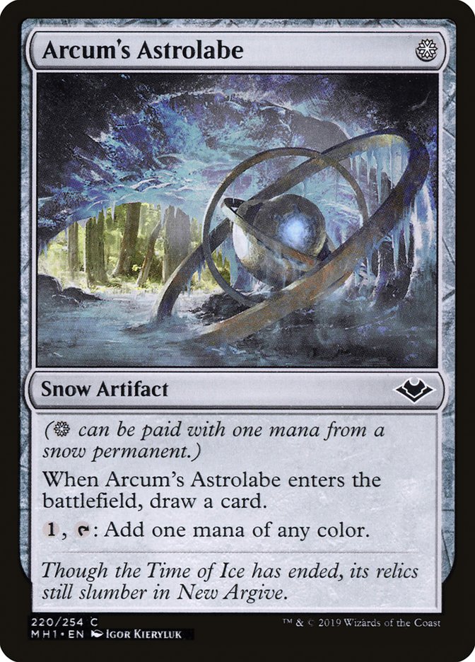 Arcum's Astrolabe [Modern Horizons] Foil
