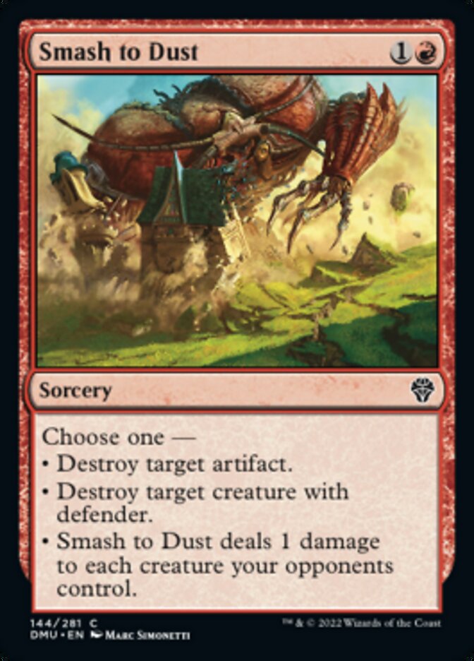 Smash to Dust [Dominaria United] Foil