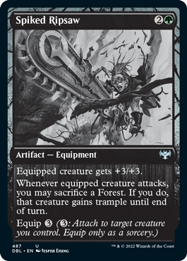 Spiked Ripsaw [Innistrad: Double Feature] Foil