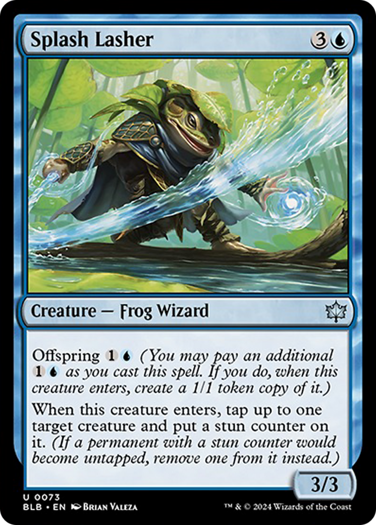 Splash Lasher [Bloomburrow] Foil