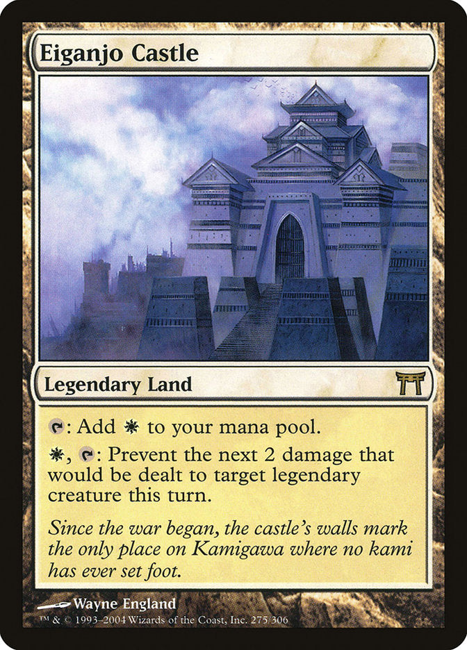 Eiganjo Castle [Champions of Kamigawa] Foil