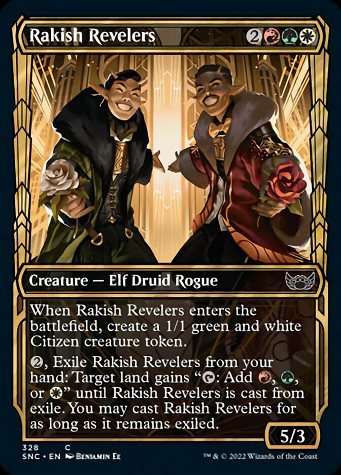 Rakish Revelers (Showcase Golden Age) [Streets of New Capenna] Foil