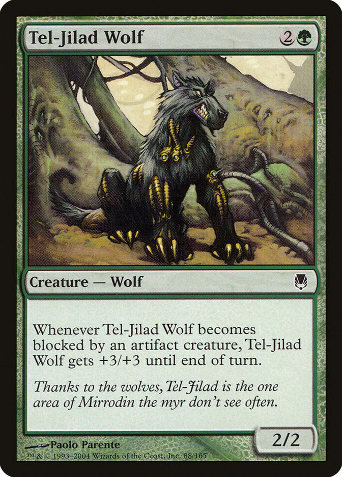 Tel-Jilad Wolf [Darksteel] Foil