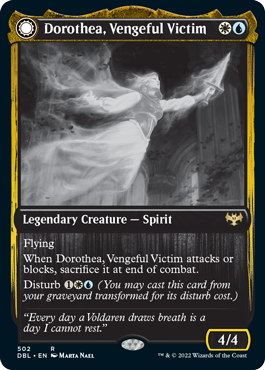 Dorothea, Vengeful Victim // Dorothea's Retribution [Innistrad: Double Feature] Foil