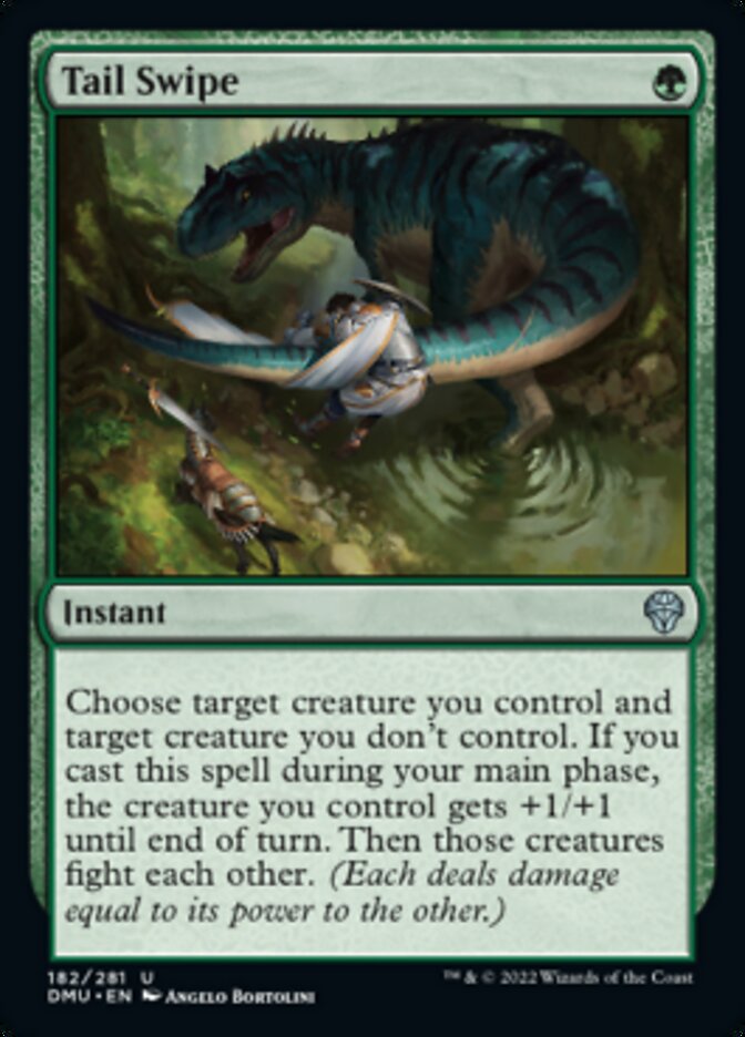 Tail Swipe [Dominaria United] Foil
