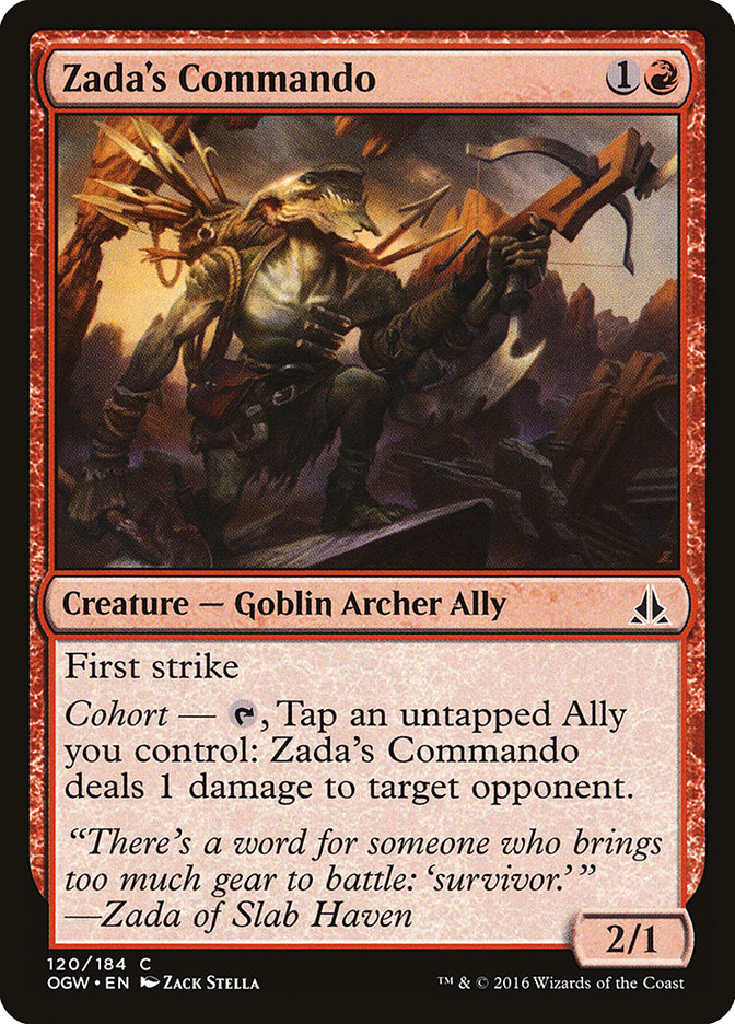 Zada's Commando [Oath of the Gatewatch] Foil