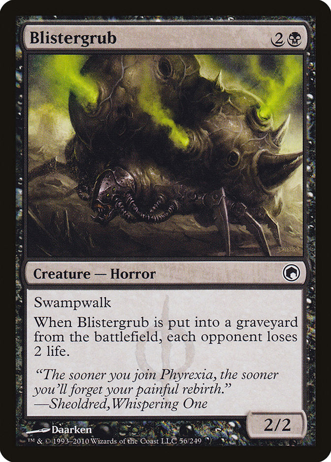 Blistergrub [Scars of Mirrodin] Foil