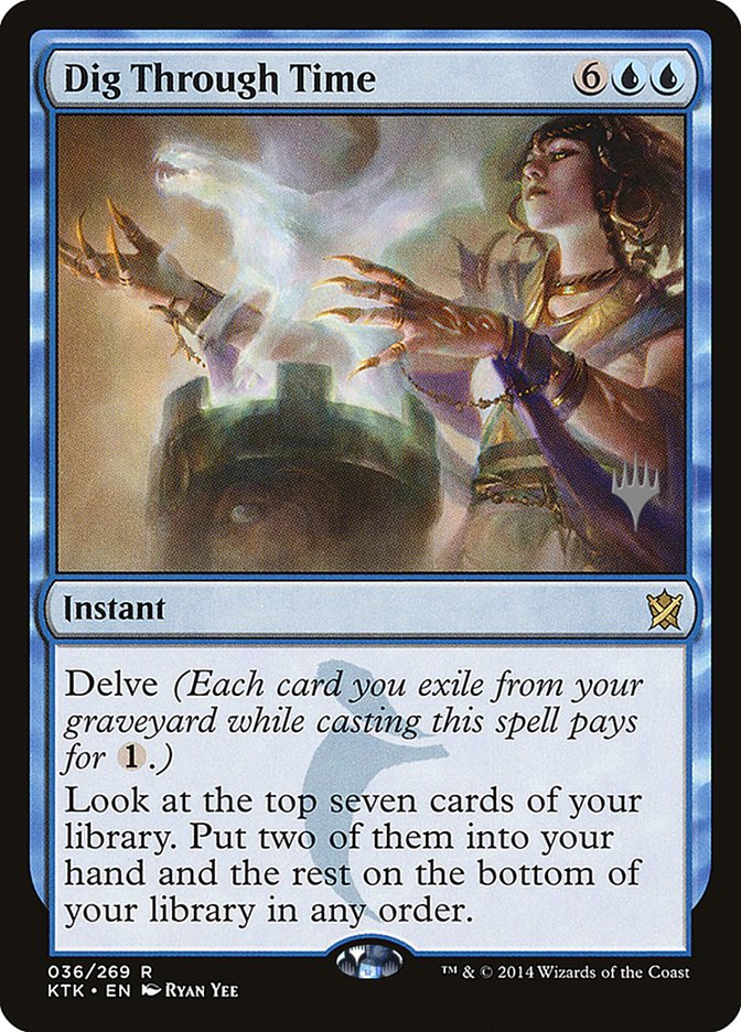 Dig Through Time (Promo Pack) [Khans of Tarkir Promos] Foil
