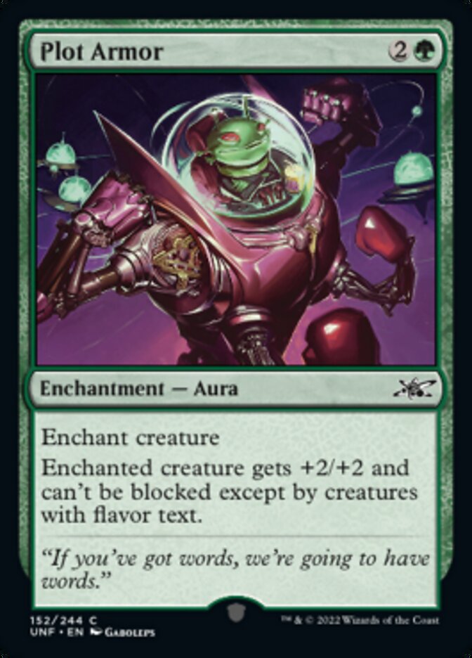 Plot Armor [Unfinity] Foil