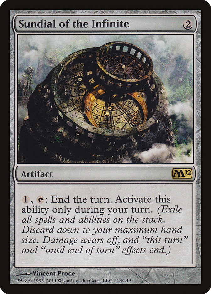 Sundial of the Infinite [Magic 2012] Foil