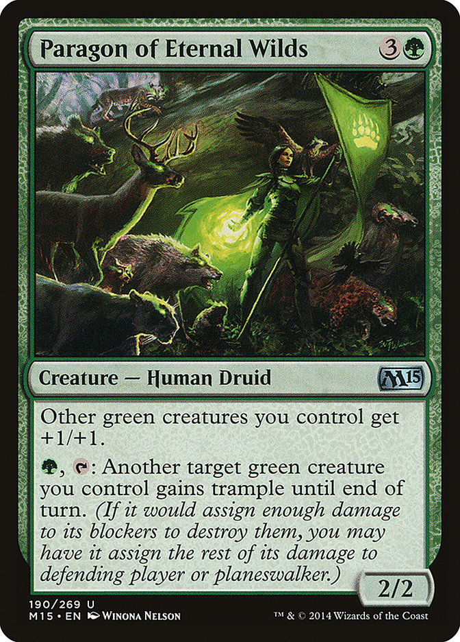 Paragon of Eternal Wilds [Magic 2015] Foil
