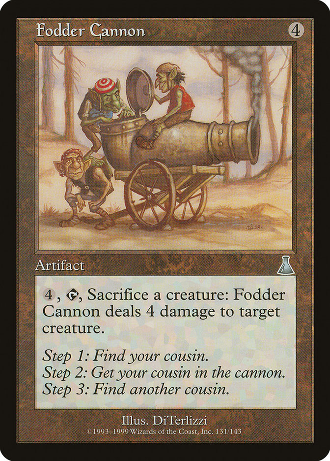 Fodder Cannon [Urza's Destiny] Foil