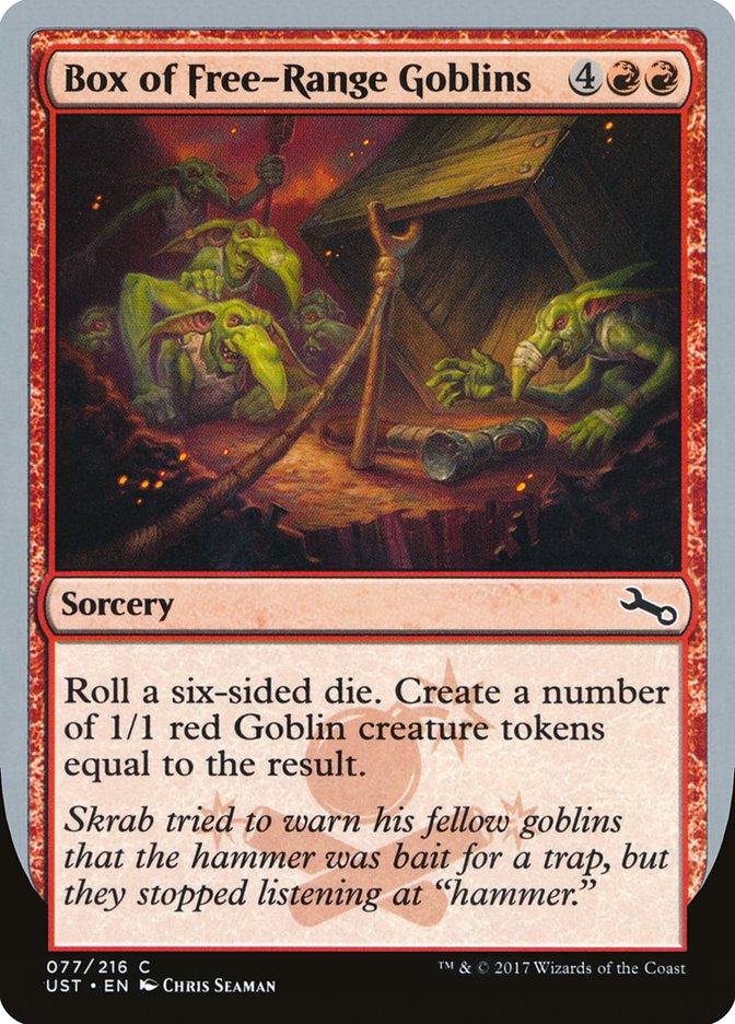 Box of Free-Range Goblins [Unstable] Foil