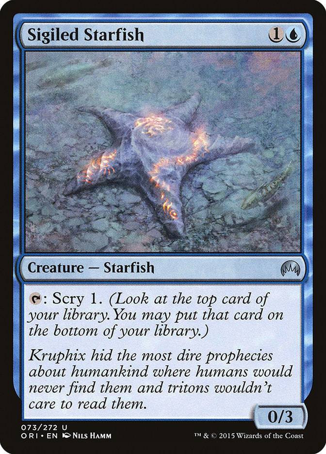 Sigiled Starfish [Magic Origins] Foil