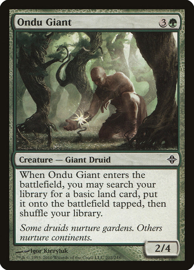 Ondu Giant [Rise of the Eldrazi] Foil