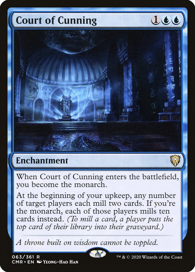 Court of Cunning [Commander Legends] Foil