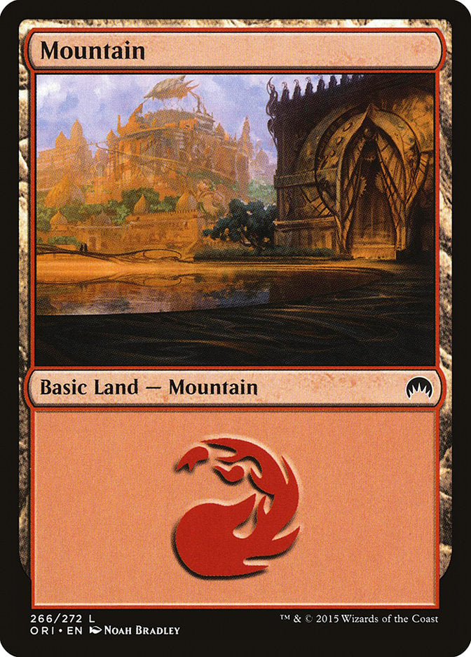 Mountain (266) [Magic Origins] Foil