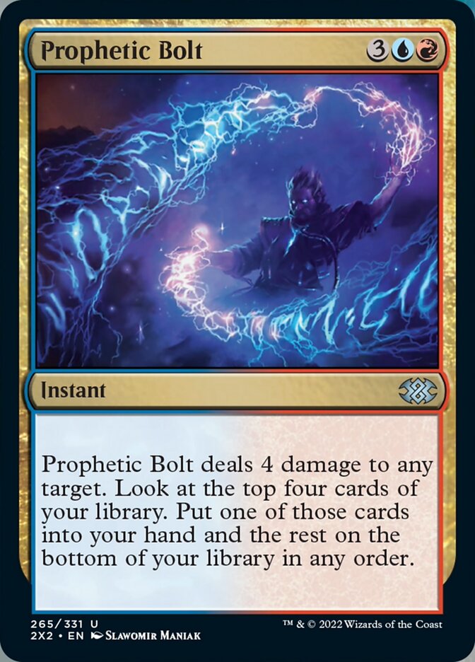 Prophetic Bolt [Double Masters 2022] Foil