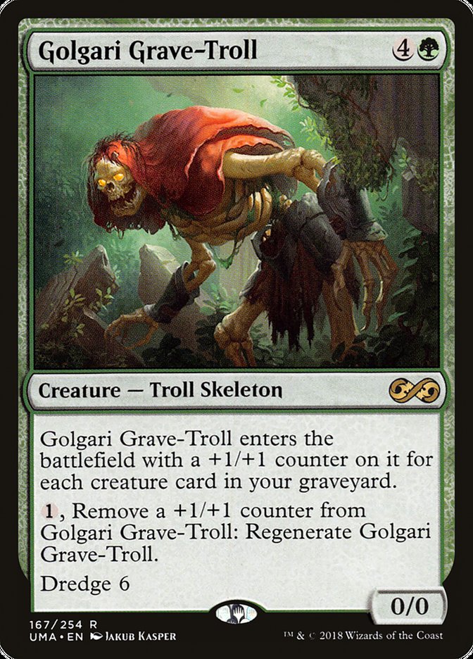 Golgari Grave-Troll [Ultimate Masters] Foil