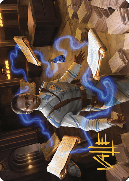 Case File Auditor // Case File Auditor  [Murders at Karlov Manor Art Series] (Borderless) Foil