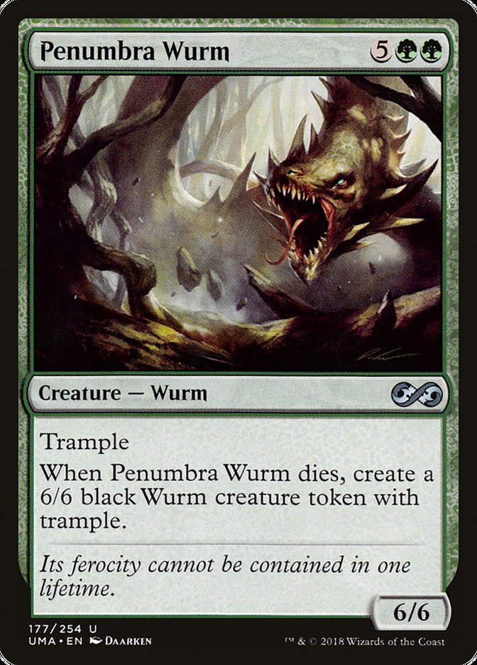 Penumbra Wurm [Ultimate Masters] Foil