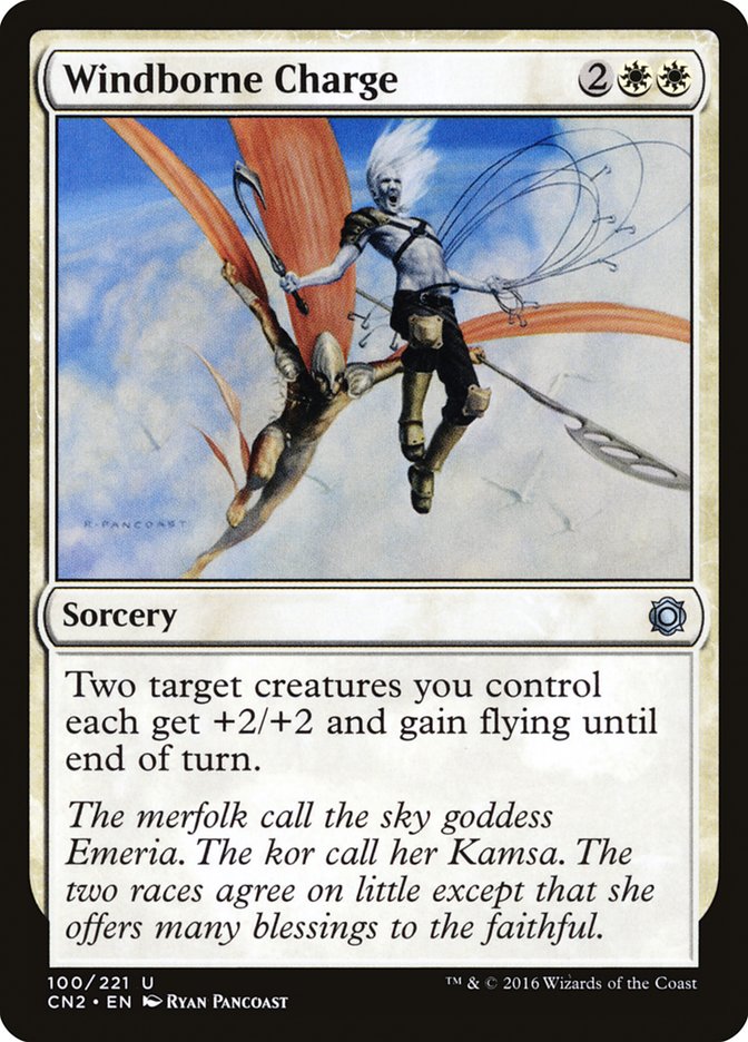 Windborne Charge [Conspiracy: Take the Crown] Foil
