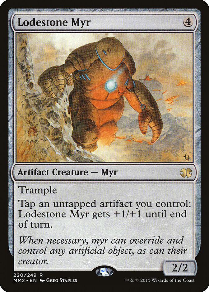 Lodestone Myr [Modern Masters 2015] Foil