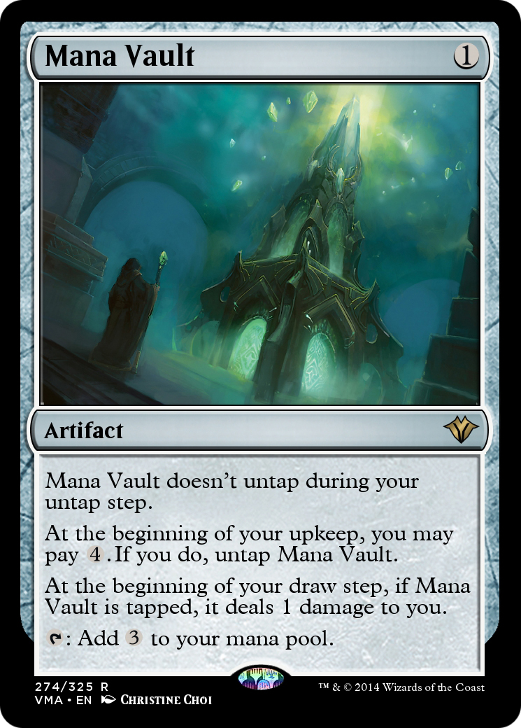 Mana Vault  [Vintage Masters] Foil