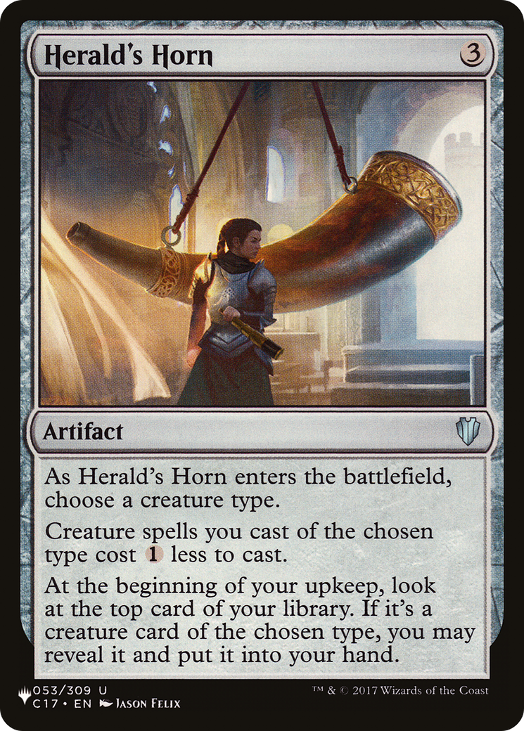Herald's Horn  [The List]