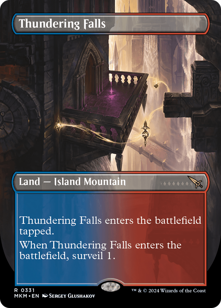 Thundering Falls (Borderless) [Murders at Karlov Manor] Foil