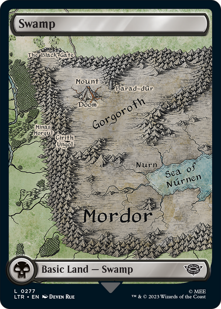 Swamp (277) [The Lord of the Rings: Tales of Middle-Earth] Foil