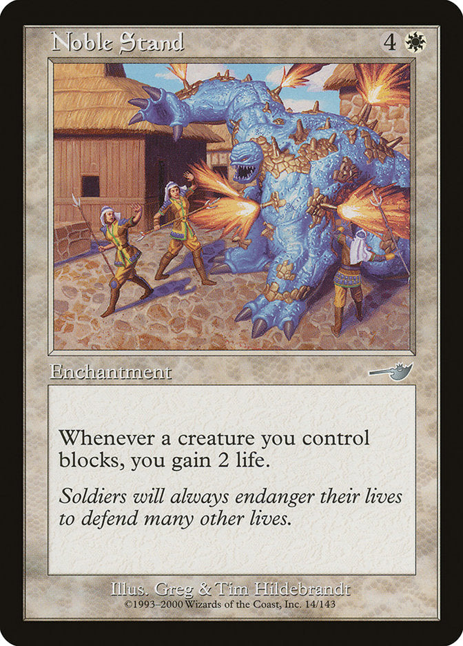 Noble Stand [Nemesis] Foil
