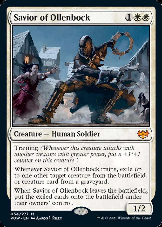 Savior of Ollenbock [Innistrad: Crimson Vow] Foil