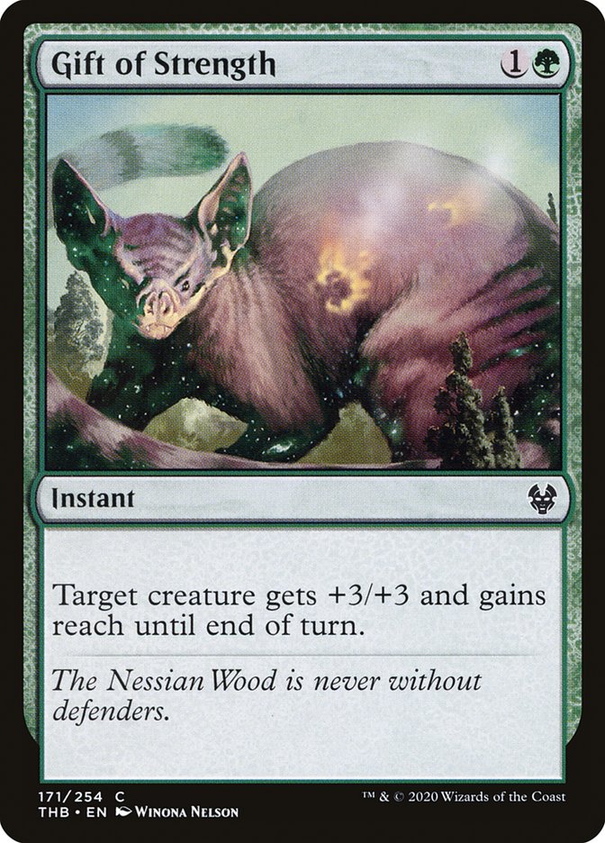 Gift of Strength [Theros Beyond Death] Foil