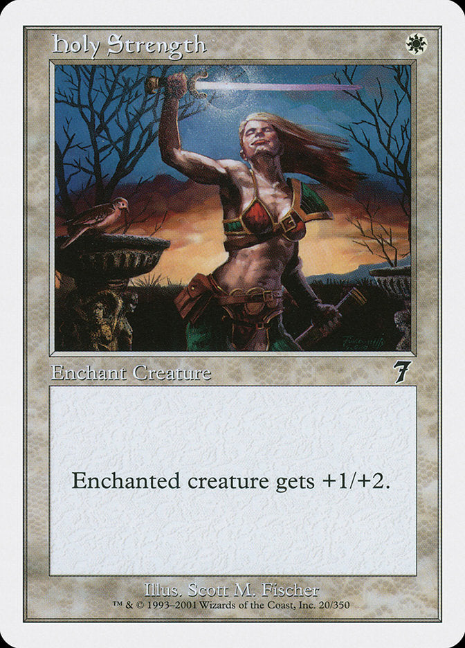 Holy Strength [Seventh Edition] Foil