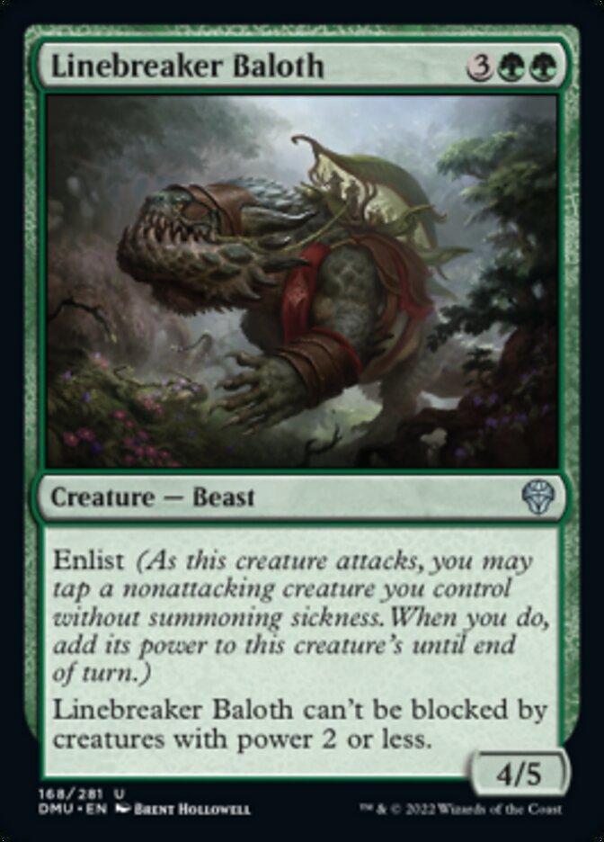 Linebreaker Baloth [Dominaria United] Foil
