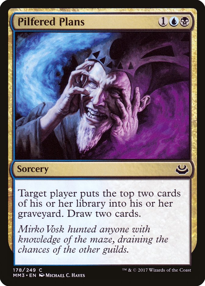 Pilfered Plans [Modern Masters 2017] Foil