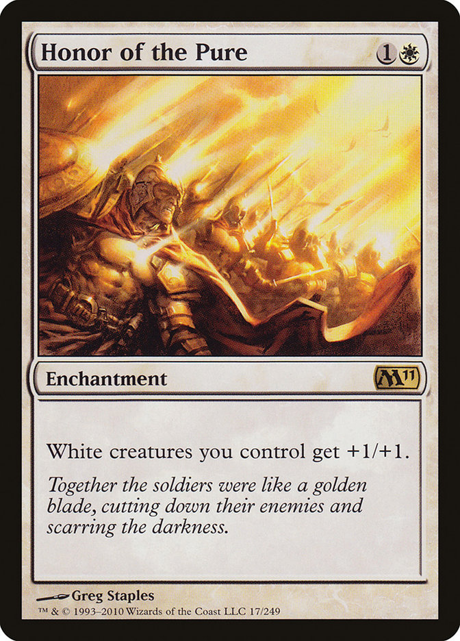 Honor of the Pure [Magic 2011] Foil