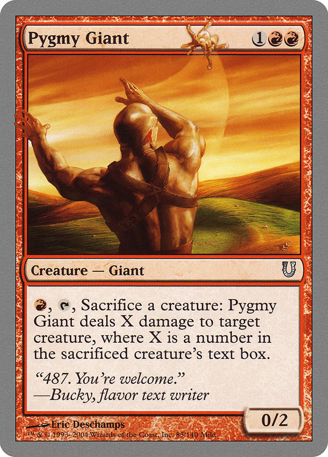 Pygmy Giant [Unhinged] Foil