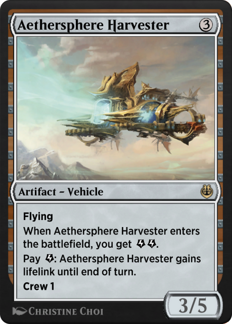 Aethersphere Harvester  [Kaladesh Remastered]