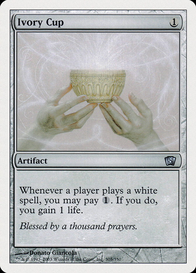 Ivory Cup [Eighth Edition] Foil