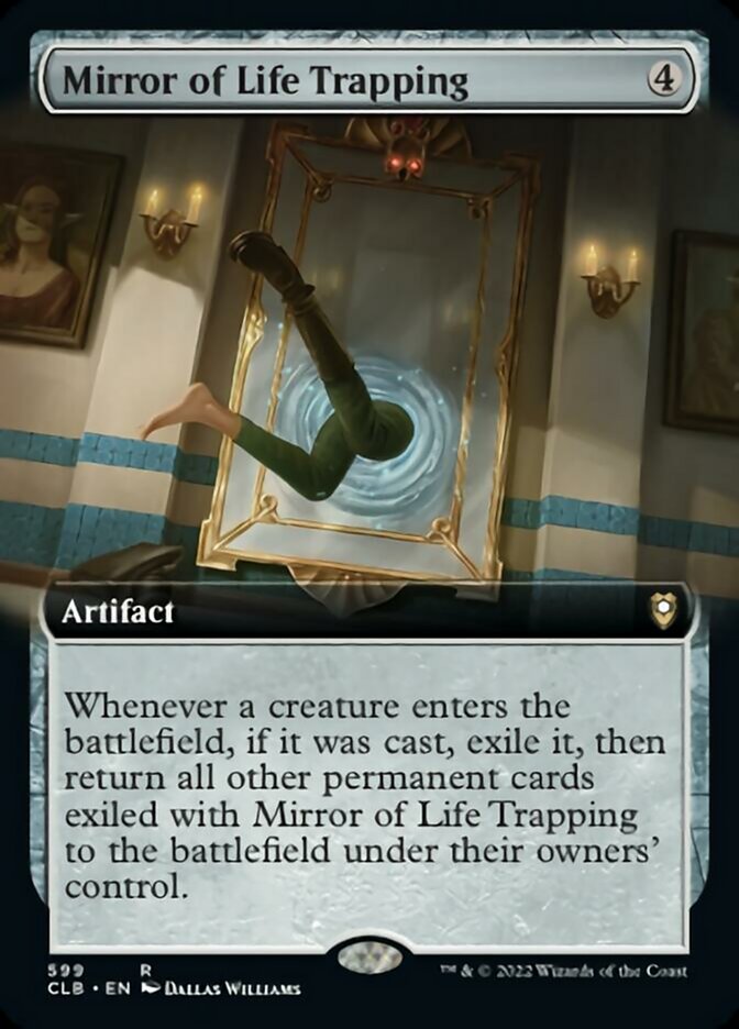 Mirror of Life Trapping (Extended Art) [Commander Legends: Battle for Baldur's Gate] Foil